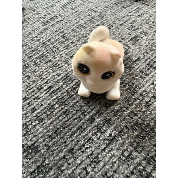 Crayola Set Of 6 Miniature Flocked Animal Figurines - Cats & Dogs With Adorable - Picture 4 of 8